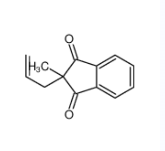 2-甲基-2-丙炔基-1，3-二酮,2-methyl-2-prop-2-enylindene-1,3-dione