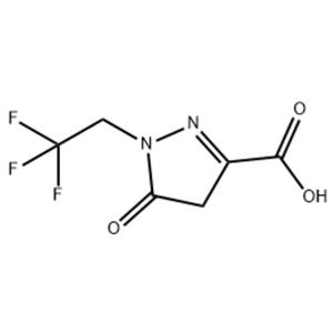 4，5-二氢-5-氧代-1-（2，2，2-三氟乙基）-1H-吡唑-3-羧酸,1H-Pyrazole-3-carboxylic acid, 4,5-dihydro-5-oxo-1-(2,2,2-trifluoroethyl)-