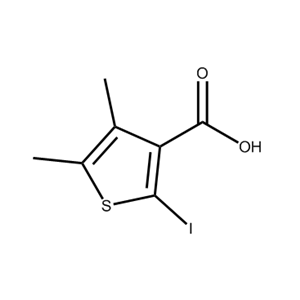 2-碘-4,5-二甲基噻吩-3-羧酸