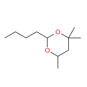 2-丁基-4,4,6-三甲基-1,3-二氧代环己烷；54546-26-8