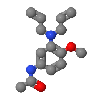 3-(N,N-二烯丙基)氨基-4-甲氧基乙酰苯胺,4-Acetylamino-2-(diallylamino)anisole