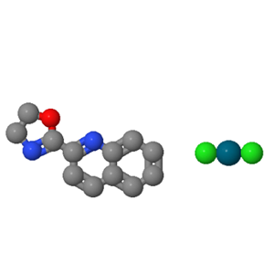 二氯[2-(4,5-二氢-2-噁唑基)喹啉]钯(II),Dichloro[2-(4,5-dihydro-2-oxazolyl)quinoline]palladium(II)