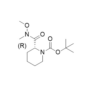 1-Boc-(2R)-(N-甲氧基-N-甲基氨基羰基)哌啶,1-Boc-(2R)-(N-methoxy-N-methylcarbamoyl)piperidine