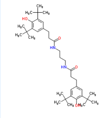 抗氧剂 Irganox-1019,3-(3,5-ditert-butyl-4-hydroxyphenyl)-N-[3-[3-(3,5-ditert-butyl-4-hydroxyphenyl)propanoylamino]propyl]propanamide
