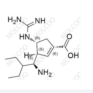 帕拉米韦脱水脱乙酰杂质,Peramivir Dehydration Deacetylation Impurity