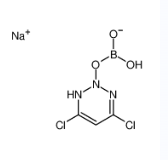 4,6-二氯-1,3,2-三嗪-2-醇,單酯與鈉二氫原硼酸酯,sodium,(4,6-dichloro-1H-triazin-2-yl)oxy-hydroxyborinate