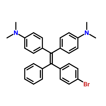 [1,1-二(4-N,N-二甲基苯基)-2-(4-溴苯基)-2-苯基]乙烯,1,2-bis(4-diethylaminophenyl)-1-(4-bromophenyl)-2-phenylethene