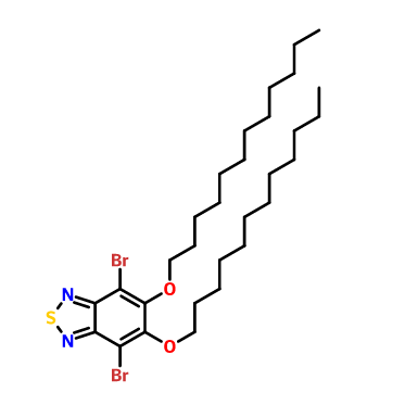 4,7-二溴-5,6-雙(十二烷基氧代)-2,1,3-苯并噻二唑,4,7-Dibromo-5,6-bis(dodecyloxy)-2,1,3-benzothiadiazole