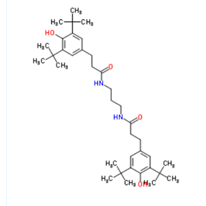 抗氧剂 Irganox-1019,3-(3,5-ditert-butyl-4-hydroxyphenyl)-N-[3-[3-(3,5-ditert-butyl-4-hydroxyphenyl)propanoylamino]propyl]propanamide