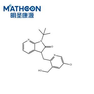 1-(tert-butyl)-3-((5-chloro-3-(hydroxymethyl)pyridin-2-yl)methyl)-1,3-dihydro-2H-pyrrolo[2,3-b]pyridin-2-one