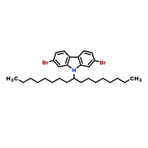 2,7-二溴-9-(1-辛基壬基)-9H-咔唑