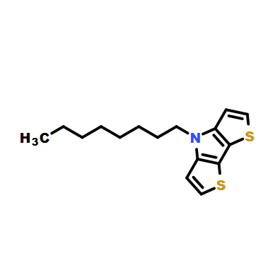 N-辛基二噻吩并(3,2-B;2',3'-D)吡咯,4-Octyl-4H-dithieno[3,2-b:2',3'-d]pyrrole