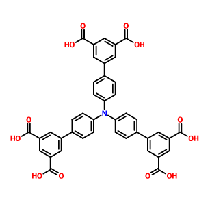 4',4''',4'''''-腈基三((1,1′-联苯)-3,5-二羧酸),4',4''',4'''''-nitrilotris(([1,1'-biphenyl]-3,5-dicarboxylic acid))
