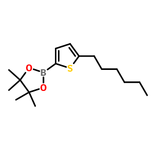 5-己基-2-噻吩硼酸频那醇酯,2-(5-Hexyl-2-thienyl)-4,4,5,5-tetramethyl-1,3,2-dioxaborolane