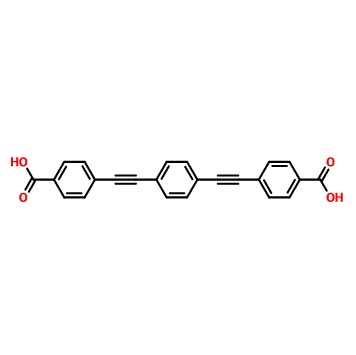 4,4'-[1,4-亞苯基雙(乙炔-2,1-二基)]二苯甲酸,4,4'-[1,4-phenylene-bis(ethyne-2,1-diyl)]dibenzoic acid