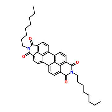 N,N′-二辛基-3,4,9,10-苝二甲酰亚胺,N,N'-Dioctyl-3,4,9,10-perylenedicarboximide