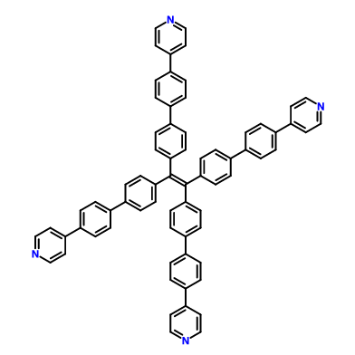 1,1,2,2-四(4'-(吡啶-4-基)-[1,1'-联苯]-4-基)乙烯,1,1,2,2-tetrakis(4'-(pyridin-4-yl)-[1,1'-biphenyl]-4-yl)ethene