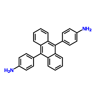 4,4'-(蒽-9,10-二基)二苯胺,4-[10-(4-Aminophenyl)anthracen-9-yl]aniline