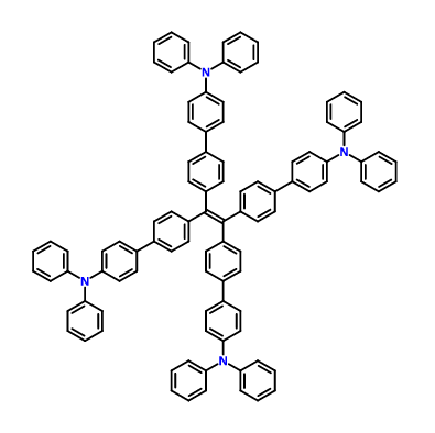 四[4-(二苯基氨基)联苯基] 乙烯,4',4''',4''''',4'''''''-(ethene-1,1,2,2-tetrayl)tetrakis(N,N-diphenyl-[1,1'-biphenyl]-4-amine)