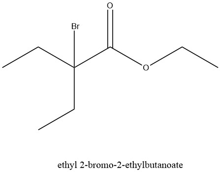 ethyl 2-bromo-2-ethylbutanoate