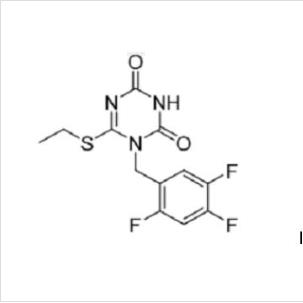 6-(乙硫基)-1-(245-三氟苄基)-13,5-三嗪-2,4(1H,3H)-二酮