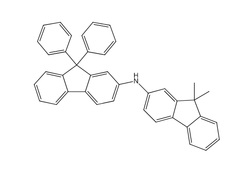 N-(9,9-二甲基-9H-芴-2-基)-9,9-二苯基-9H-芴-2-胺,N-(9,9-Dimethyl-9H-fluoren-2-yl)-9,9-diphenyl-9H-fluoren-2-amine