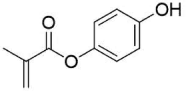 对苯二酚单甲基丙烯酸酯,2-Methyl-2-Propenoic Acid 4-Hydroxyphenyl Ester