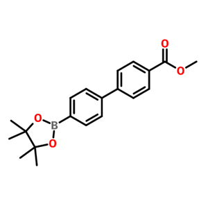 4-[4-(四甲基-1,3,2-二氧杂硼硼烷-2-基)苯基]苯甲酸甲酯,Methyl 4-[4-(tetramethyl-1,3,2-dioxaborolan-2-yl)phenyl]benzoate