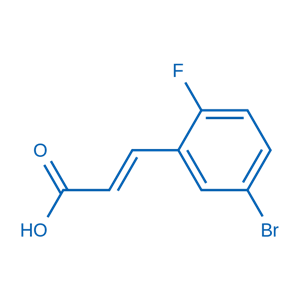 2-Propenoic acid, 3-(5-bromo-2-fluorophenyl)-, (2E)-