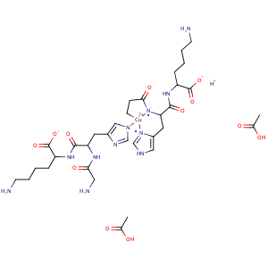 醋肽铜（蓝铜肽）,Prezatide copper acetate