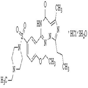 鹽酸伐地那非三水合物,Vardenafil hydrochloride trihydrate