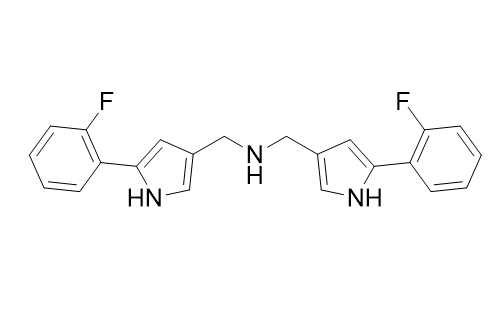 沃诺拉赞杂质51,bis((5-(2-fluorophenyl)-1H-pyrrol-3-yl)methyl)amine