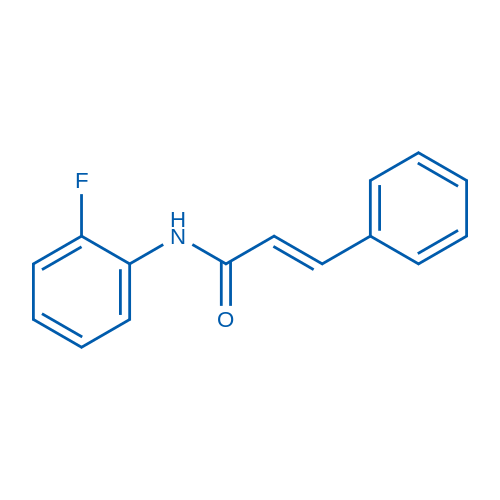 N-(2-氟苯基)肉桂酰胺,2-Propenamide, N-(2-fluorophenyl)-3-phenyl-, (2E)-