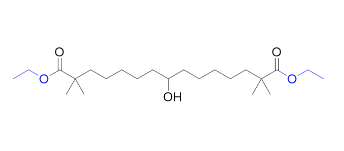 貝派地酸雜質(zhì)18,diethyl 8-hydroxy-2,2,14,14-tetramethylpentadecanedioate