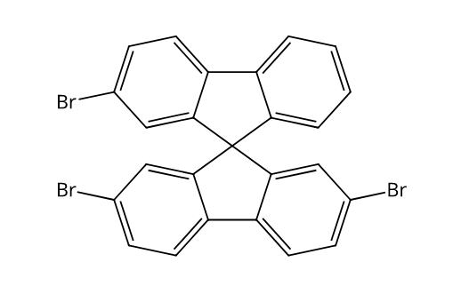 2,2′,7′-三溴-9,9′-螺二[9H-芴],2,2′,7′-Tribromo-9,9′-spirobi[9H-fluorene]