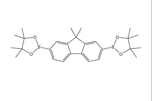 2,7-二硼酸频那醇酯-9,9'-二甲基芴,2,7-Bis(4,4,5,5-tetramethyl-1,3,2-dioxaborolan-2-yl)-9,9'-dimethylfluorene