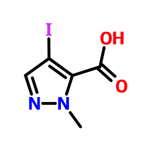 4-碘-1-甲基吡唑-5-羧酸,4-iodo-1-methyl-1H-pyrazole-5-carboxylic acid