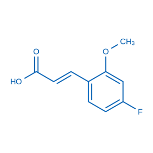 4-Fluoro-2-methoxycinnamic acid