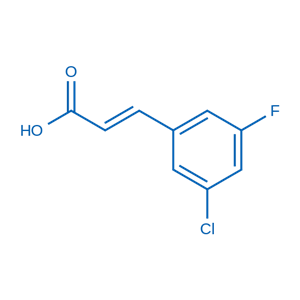 3-(3-氯-5-氟苯基)丙烯酸