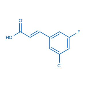 (E)-3-(3-氯-5-氟苯基)丙烯酸
