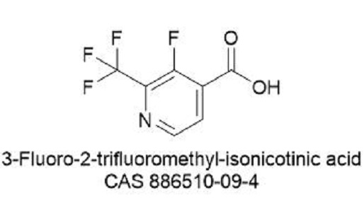 2-三氟甲基-3-氟异烟酸,3-Fluoro-2-trifluoromethyl-isonicotinic acid