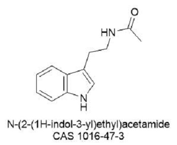 N-乙酰基色胺,N-[2-(1H-Indol-3-Yl)Ethyl]-Acetamide