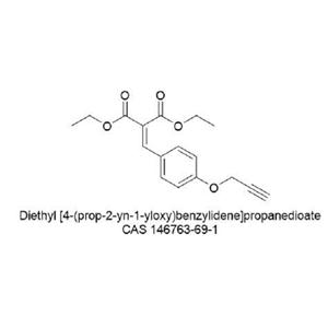 [4-(2-丙炔氧基)亚苄基]丙二酸二乙酯,Diethyl [4-(prop-2-yn-1-yloxy)benzylidene]propanedioate