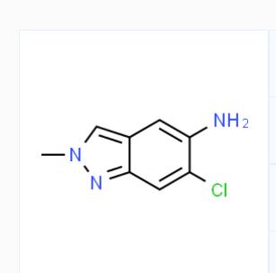 6-氯-2-甲基-2H-吲唑-5-胺,6-chloro-2-methyl-2H-indazol-5-amine