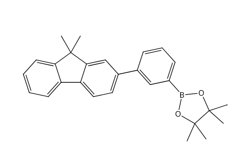 3-(9,9-二甲基芴-2-基)苯基-硼酸频哪醇酯,3-(9,9-Dimethyl-9H-fluoren-2-yl)phenyl-(4,4,5,5-tetramethyl-1,3,2-dioxaborolane-2-yl)