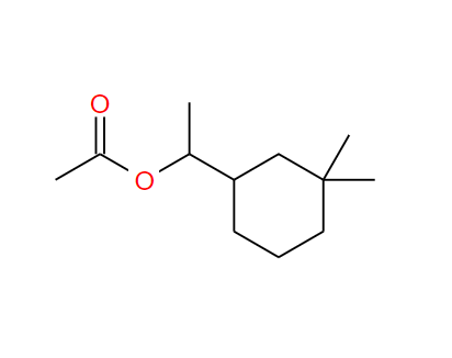 α-3,3-三甲基-環(huán)己烷甲醇乙酸酯,CYCLOHEXANE-1-METHANOL, ALPHA, 3,3-TRIMETHYL:ACETATE