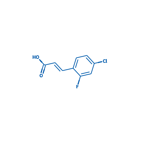 4-氯-2-氟肉桂酸,主要为反式,4-chloro-2-fluorocinnamic acid, predominantly trans