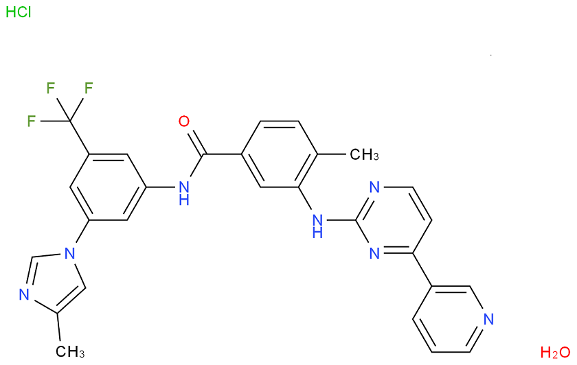尼罗替尼盐酸盐一水合物,Nilotinib monohydrochloride monohydrate