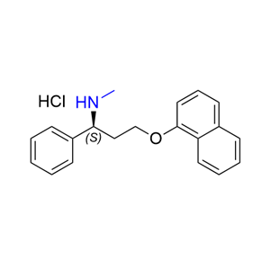 达泊西汀杂质11,(S)-N-methyl-3-(naphthalen-1-yloxy)-1-phenylpropan-1-amine hydrochloride