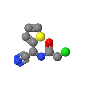 263137-41-3；2-氯-N- (a-氰基-2-噻吩甲基)乙酰胺
